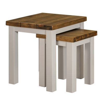 Cotswold Grey Nest of 2 Tables